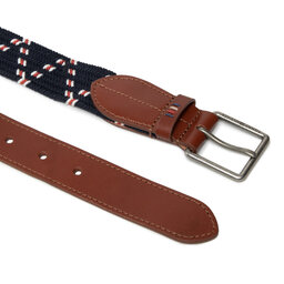 

Чоловічий ремінь Tommy Hilfiger Casual Essential Elastic 3.5 AM0AM08480 0GY, Cиній