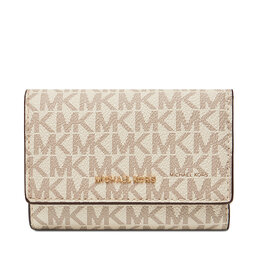 MICHAEL Michael Kors Duży Portfel Damski MICHAEL Michael Kors Bryant 32S5GYTP1B Beżowy