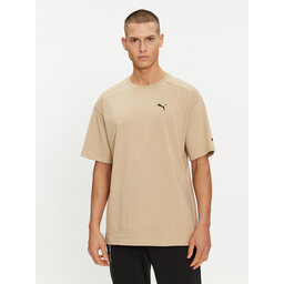Puma Puma Marškinėliai Rad/Cal 678913 Smėlio Relaxed Fit