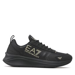 

Снікерcи EA7 Emporio Armani X8X127 XK305 M701 Triple Black/Gold, Чорний