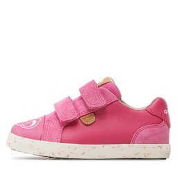 Geox Sneakersy Geox B Kilwi Girl B35D5E08522C0886 S Fuchsia/White