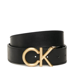 Calvin Klein Curea pentru Bărbați Calvin Klein Adj Ck Metal Bombe Gold 35Mm K50K510217 Ck Black BAX