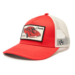 American Needle Casquette American Needle Valin - Corvette SMU679A-CORVETTE Ivory Red