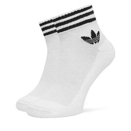 adidas Набір з 3 пар високих шкарпеток unisex adidas 3-Stripes JV7435 Білий