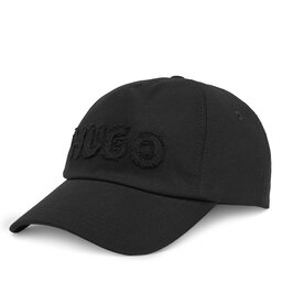 HUGO Gorra con visera HUGO Cara-FR 50539561 Negro