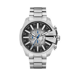 Diesel Karóra Diesel Mega Chief Slim DZ4686 Ezüst