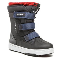 Geox Sněhule Geox J Bunshee Pg B Abx B J26D8B 0FUME C0735 D Navy/Red