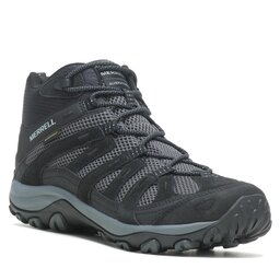 Merrell Bakancs Merrell Alverstone 2 Mid Wp J036923 Black/Granite