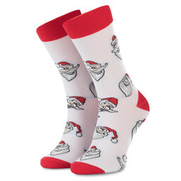 Cup of Sox Șosete Înalte Unisex Cup of Sox Mikodajek Świąt Szachrajek Alb