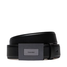 Calvin Klein Vīriešu josta Calvin Klein Adj Formal Pique Plaque 35Mm K50K511357 Ck Black BEH