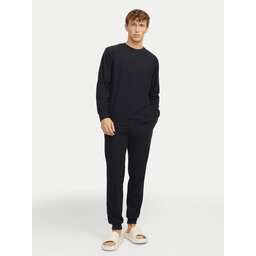 Jack&Jones Jack&Jones Πιτζάμα Solid 12268536 Μαύρο Loose Fit
