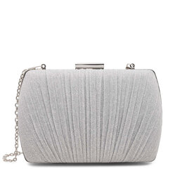 DeeZee Handtasche DeeZee MJR-C-069-04K Silberfarben