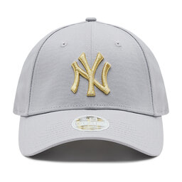 

Бейсболка New Era Wmns Metallic Logo 60284824 Сірий