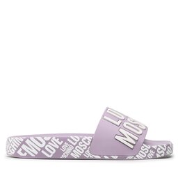 

Шльопанці LOVE MOSCHINO JA28112G1GI17651 Lilla/Logo Bianco, Фіолетовий