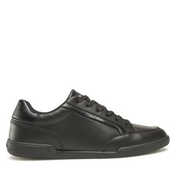 

Снікерcи Calvin Klein Low Top Lace Up Lth HM0HM00821 Triple Black 0GL, Чорний