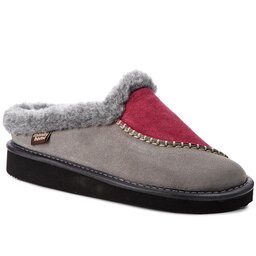 Manitu Papuče Manitu 320565 Gris/Bordeaux 9