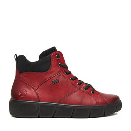 Remonte Botines planos Remonte D1T76-35 Guinda/burdeos