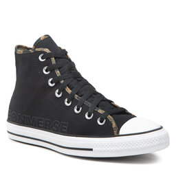 Converse Plátěnky Converse Ctas Hi A02530C Black/Dk Smoke Grey/White