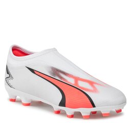 Puma Obuća Puma Ultra Match Ll Fg/Ag Jr 107514 01 Puma White/Puma Black/Fire Orchid
