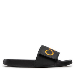 

Шльопанці Calvin Klein Jeans Pool Slide Adj HM0HM00454 Black/Ornge Flash 0GX, Чорний