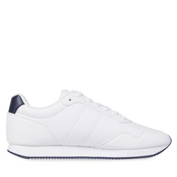 

Снікерcи Tommy Hilfiger Core Lo Runner Pu Lth FM0FM04834 White/Rwb 0K9, Білий