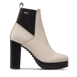 

Ботильйони Tommy Jeans Essential High Heel Boot EN0EN02045 Ivory YBI, Бежевий