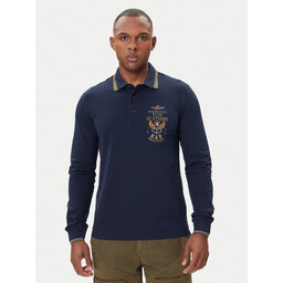 Aeronautica Militare Aeronautica Militare Polo 252PO1896UP00173 Azul marino Regular Fit