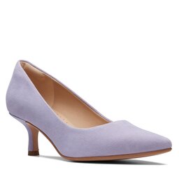 Clarks Halbschuhe Clarks Violet55 Rae 26171860 Lilac Suede