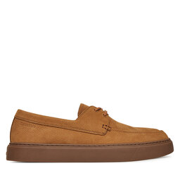 Calvin Klein Scarpe basse Calvin Klein Hybrid Lace Up Boat Nu HM0HM01892 Marrone