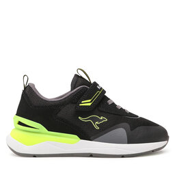 

Снікерcи KangaRoos Kd-Gym Ev 18722 000 5062 S Jet Black/Neon Yellow, Чорний