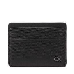 Calvin Klein Estuche para tarjetas de crédito Calvin Klein Ck Clean Pq Cardholder 6Cc K50K510288 BAX