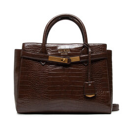 Guess Geantă Guess Enisa High Society Satchel HWCB84 21060 BRO