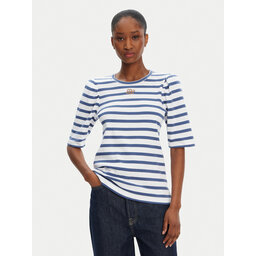 Munthe Munthe Marškinėliai Parsa 252110025264 Mėlyna Regular Fit