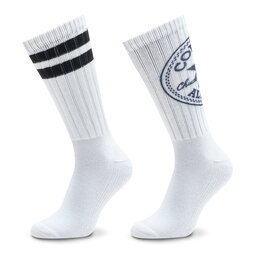 Converse 2 pares de calcetines altos para hombre Converse E744W 2020
