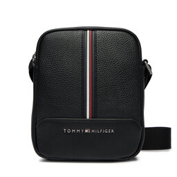 Tommy Hilfiger Brašna Tommy Hilfiger Th Central Mini Reporter AM0AM11837 Black BDS