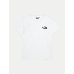 The North Face The North Face T-Shirt Simple Dome NF0A8DRP Weiß Regular Fit