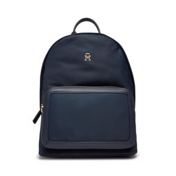 Tommy Hilfiger Rucksack Tommy Hilfiger Th Essential S Backpack AW0AW15718 Space Blue DW6