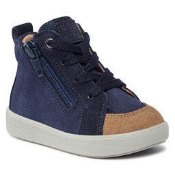 Superfit Snörskor Superfit 1-000773-8000 M Blue/Brown