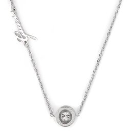 

Намисто Guess JUBN01 459JW RHODIUM, Срібний