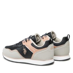 

Снікерcи U.S. Polo Assn. NOBIK010B S Blk-Bei01, Чорний