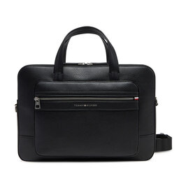 Tommy Hilfiger Laptoptasche Tommy Hilfiger Th Central Computer Bag AM0AM13203 Schwarz