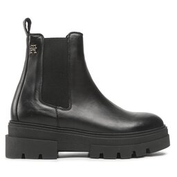 Tommy Hilfiger Botines Chelsea Tommy Hilfiger Monochromatic Chelsea Boot FW0FW06899 Negro