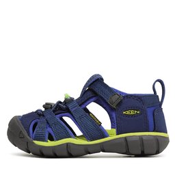 

Босоніжки Keen Seacamp II Cnx 1022978 Blue Depths/Chartreuse, Cиній