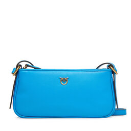 PINKO Ročna torba PINKO Half Moon Baguette Mini AI 25-26 PLTT 105069 A0QO Modra