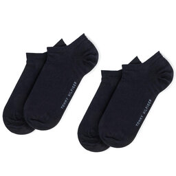 Tommy Hilfiger Набір 2 пар низьких чоловічих шкарпеток Tommy Hilfiger 342023001 Dark Navy 322 1