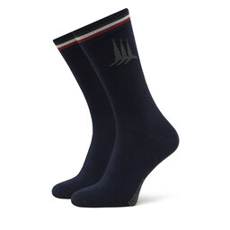 Aeronautica Militare Skarpety Wysokie Męskie Aeronautica Militare 251CZ010L499 Granatowy
