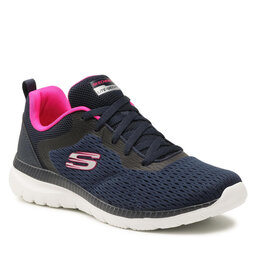 Skechers Boty Skechers Quick Path 12607/NVHP Navy/Hot Pink