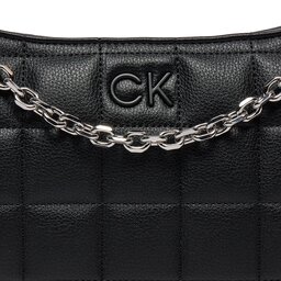 

Сумка Calvin Klein Square Quilt Chain Elongated Bag K60K612017 Ck Black BEH, Чорний