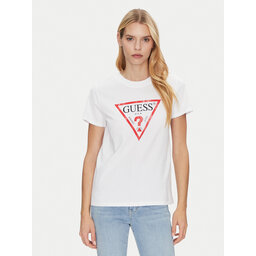 Guess Guess T-Shirt W2BI69 K8FQ1 Weiß Regular Fit