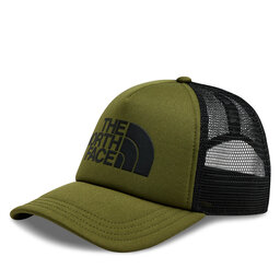 The North Face Cap The North Face Logo Trucker NF0A3FM3RMO1 Forest Olive/Tnf Black